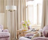 Laura Ashley Sorrento Floor Lamp 3 Light Antique Brass